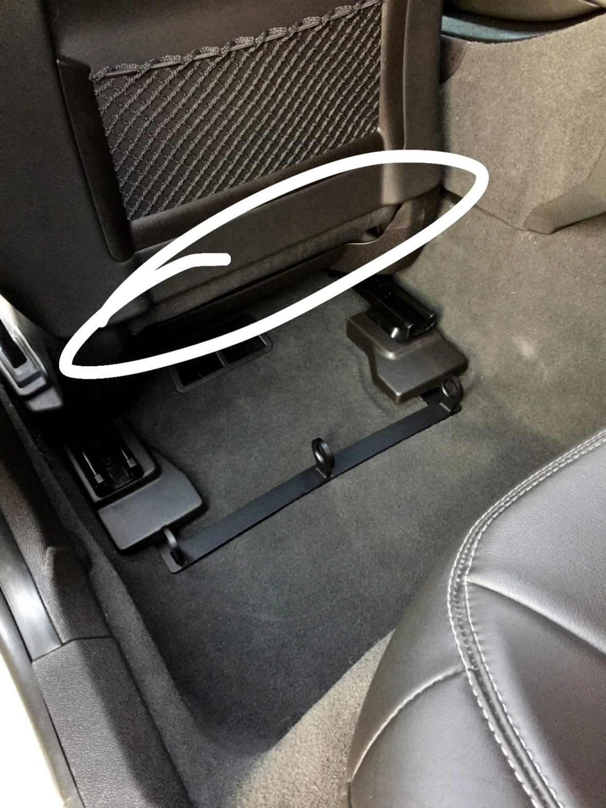 2016+ CADILLAC CTS-V3  | RECARO CARBON FIBER SEAT REAR PANEL COVER REPLACEMENT (DRIVER AND PASSENGER)